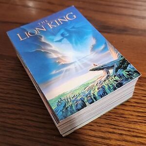 1994 SKYBOX LION KING SERIES 1 ONE 90-CARD BASE SET NM/MINT